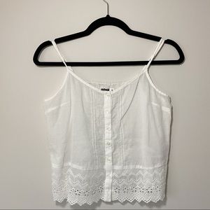 Garage Button-Up Cami Top